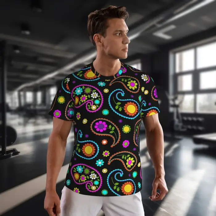 T-Shirt rétro des années 60 pour hommes