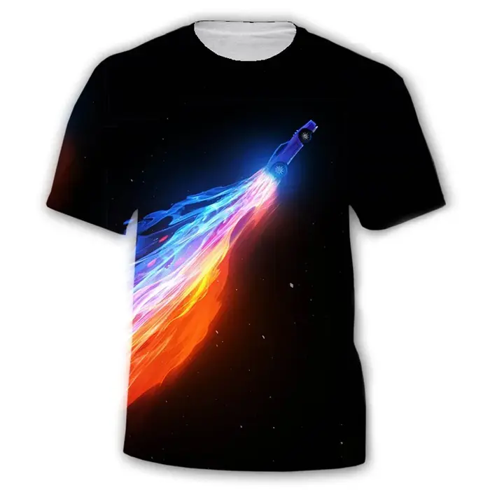 T-shirt pour hommes au design créatif Rocket League, cool, tendance, décontracté, streetwear, tendan