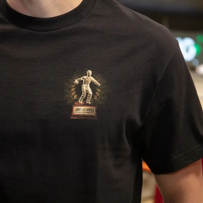 2026 T-shirt imprimé avec motif de groupe Jimmy Eat World