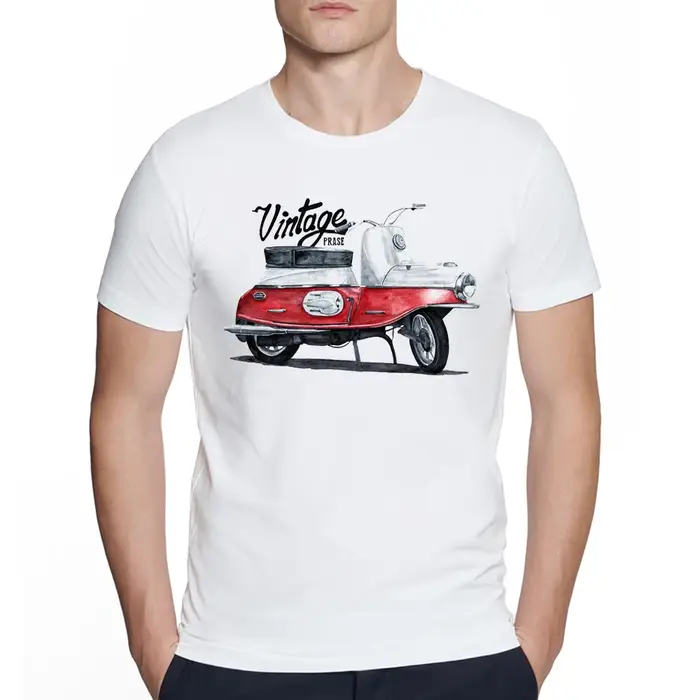 T-shirt décontracté pour hommes, à la mode, Vintage, moto, cadeau pour les amoureux de la course