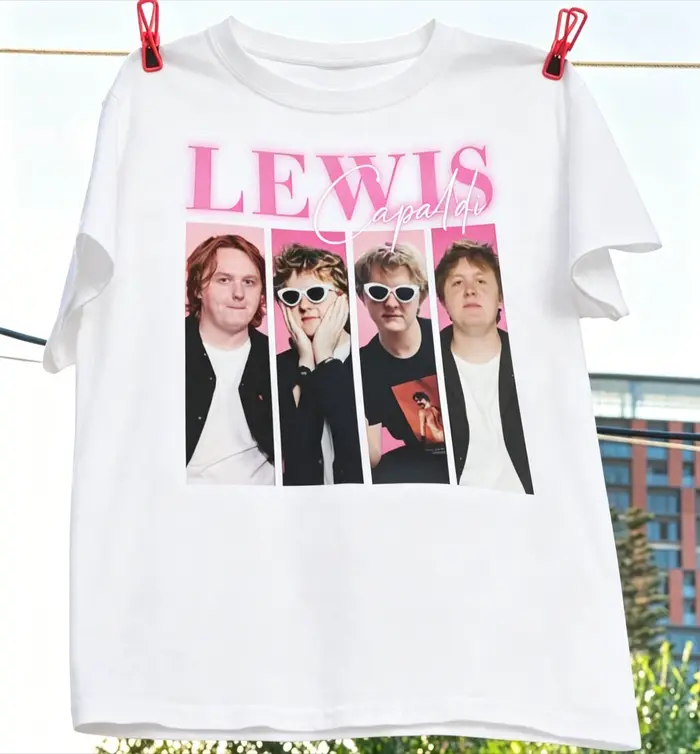 T-shirt vintage Lewis Capaldi Tour