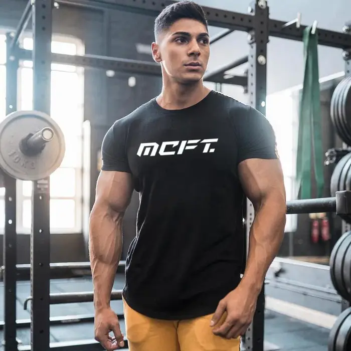 T-shirts de course d'été pour hommes
