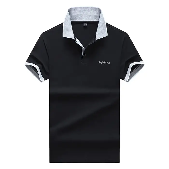 Polo de golf en coton pour homme