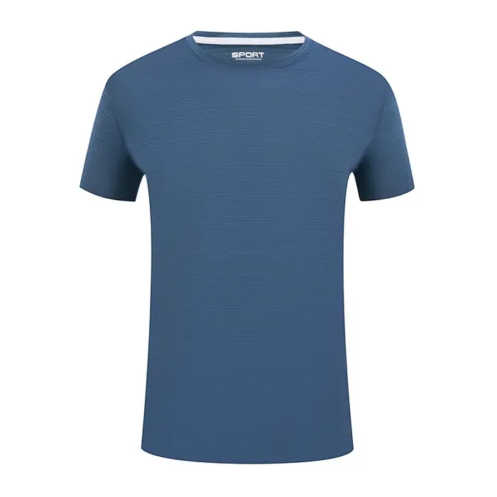 T-shirt à manches courtes et col rond avec LOGO personnalisé