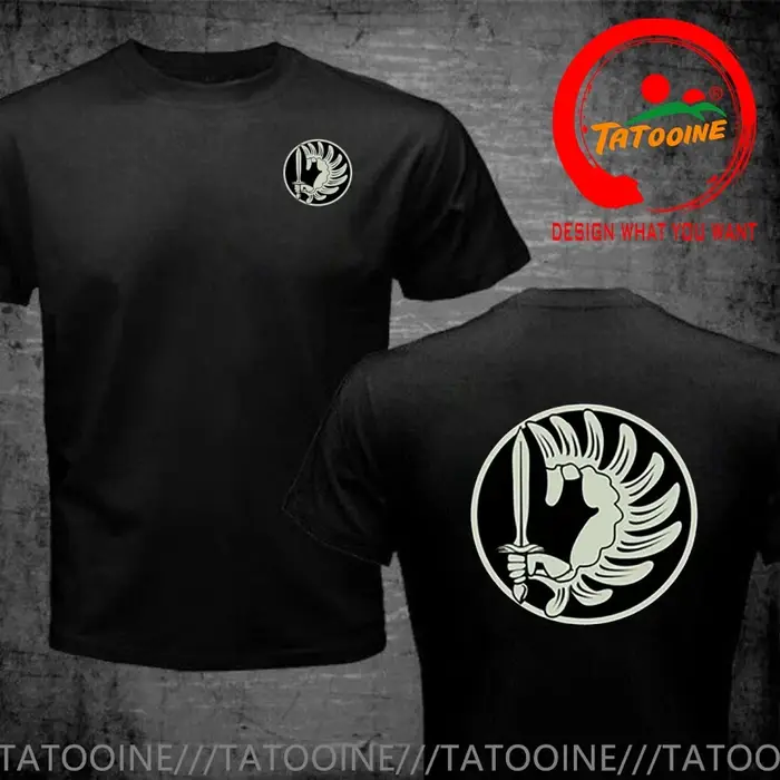 T-shirt Légion étrangère française France Patriot pour homme, vêtement décontracté tendance, hauts é