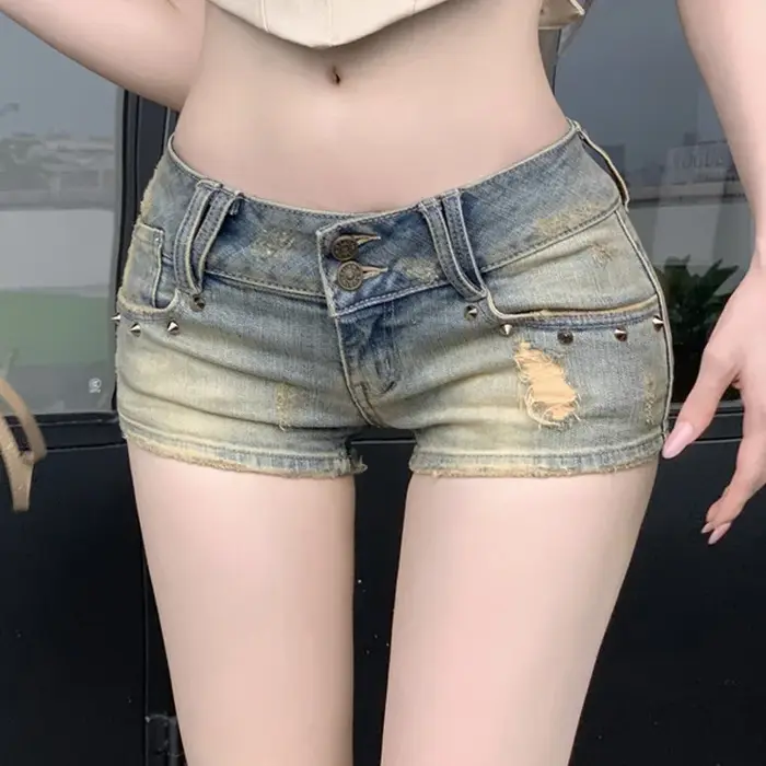 Short en jean pour femme