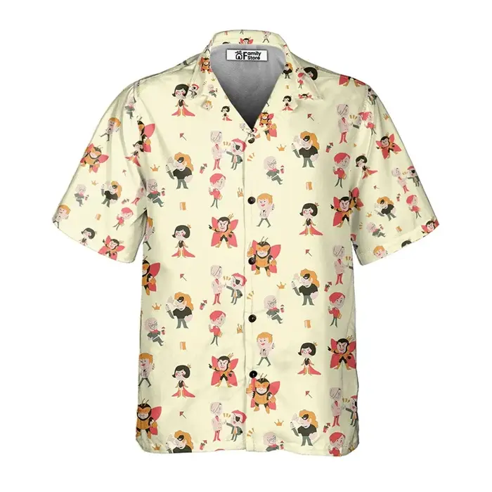 Chemise hawaïenne imprimée en 3D pour hommes