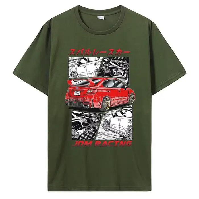 T-Shirt Classique en Coton à Col Rond pour Homme, Streetwear Décontracté, Hip Hop, GTR, Vaporwave, J