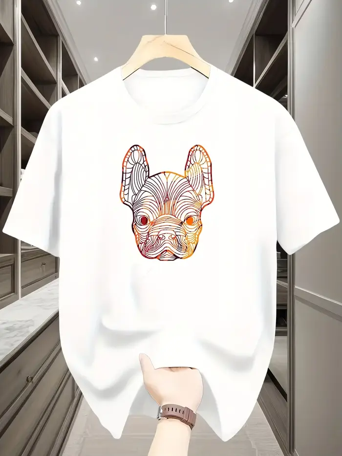 T-shirt graphique pour hommes, vêtements pour hommes, Ropa Hombre, imprimé Matador français, manches