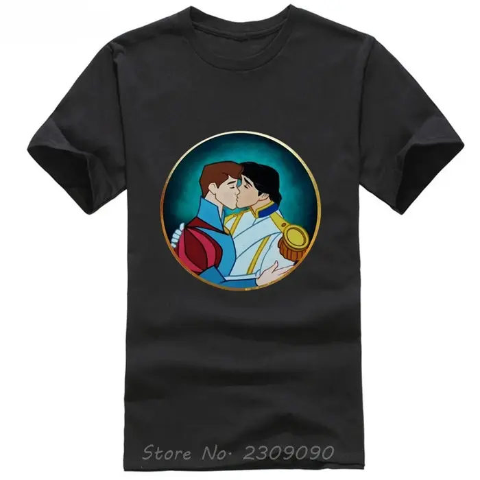 T-shirt à col rond en coton pour hommes