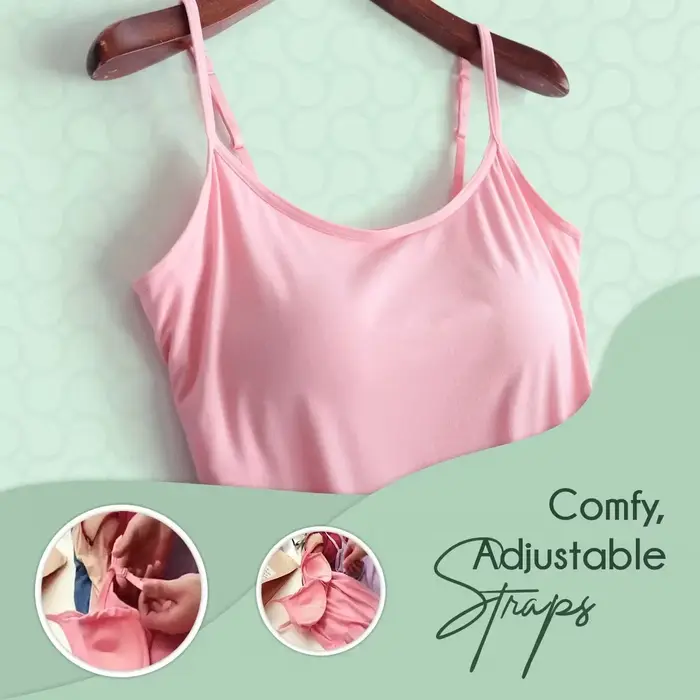 Camisole astronomique avec soutien-gorge rembourré intégré pour femme