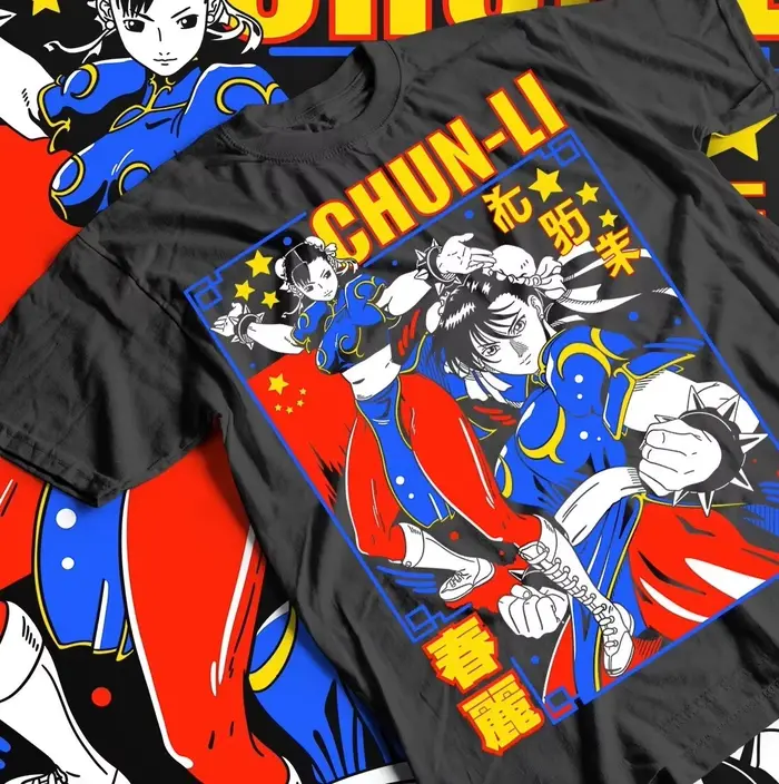 T-shirt Street Fighter Vs. King of Fighters SNK Anime Gift Shirt pour hommes et femmes