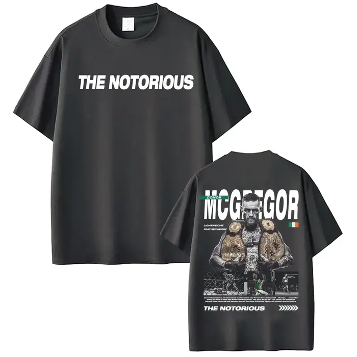 T-shirt The Notorious Conor McGregor Merch pour hommes