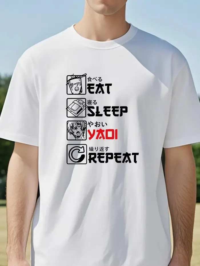 Given Yaoi BL Vintage Harajuku Kawaii Couple T-Shirt en coton pour hommes et femmes