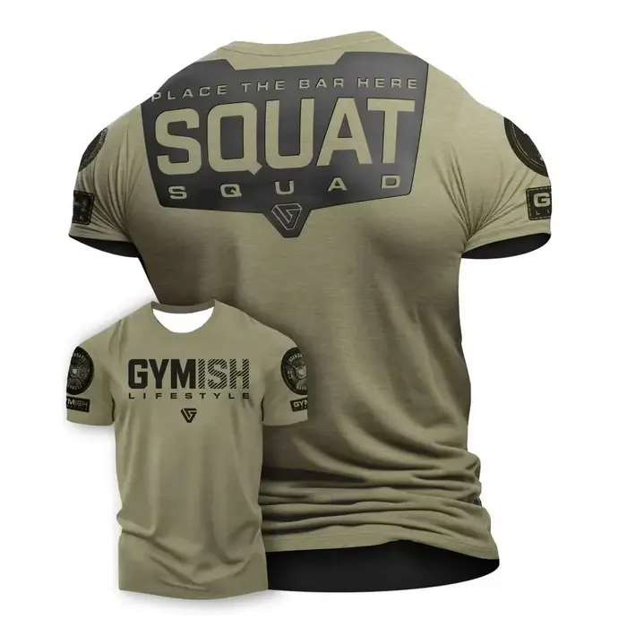 Nouveau 2025 hommes 3D imprimé sport exercice T-shirt amusant gymnase haute qualité hommes à manches