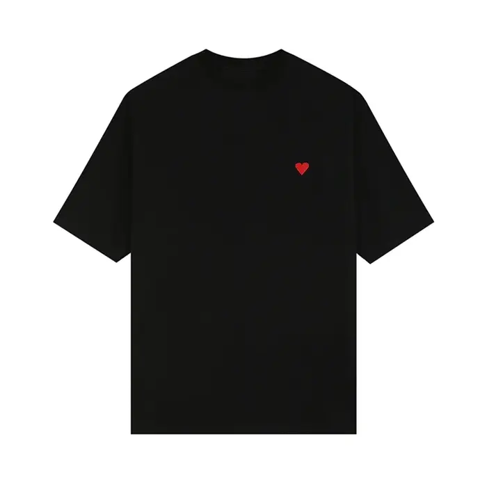 Nouveau t-shirt imprimé en forme de cœur