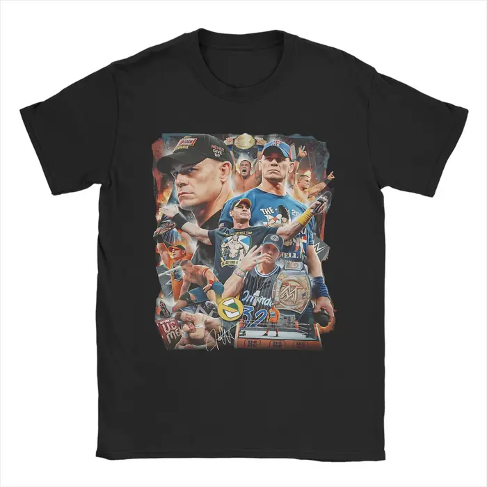 Johns Cenas Merch T-shirts en coton pour hommes et femmes, vêtements, nouvelle collection