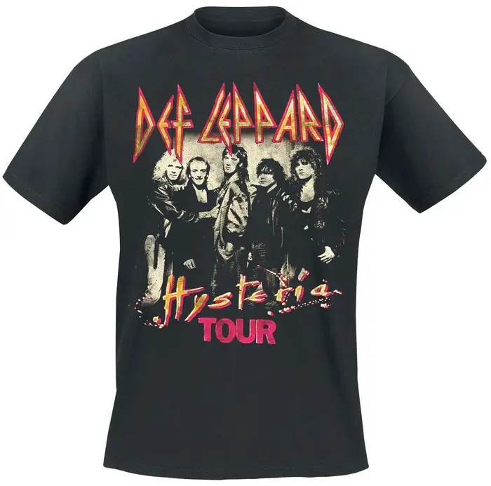 T-Shirt High N Dry Leopard Def Leppard pour hommes et femmes