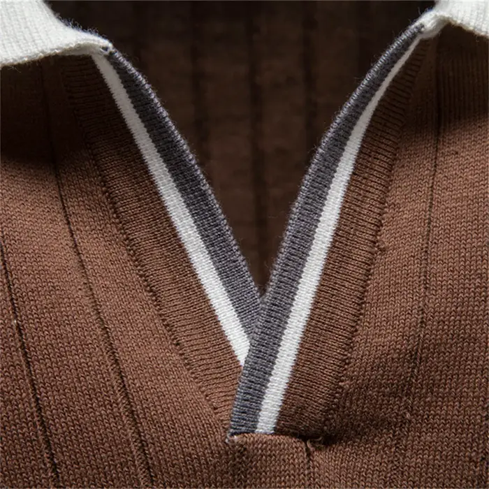 AIOPESON Polo pour homme 100% coton doux et agréable pour la peau
