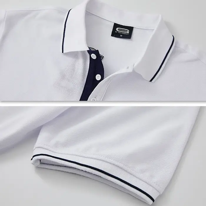 Polo respirant à manches courtes pour hommes