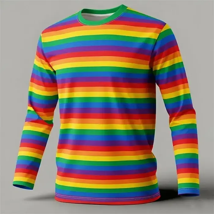 T-shirt à manches longues pour hommes