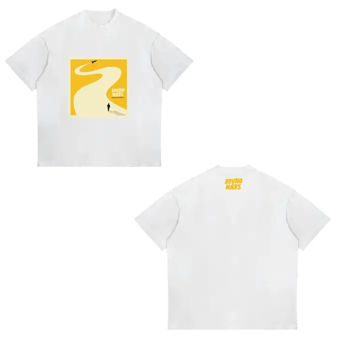 Bruno Mars The Romantic Tour T-shirt pour hommes et femmes