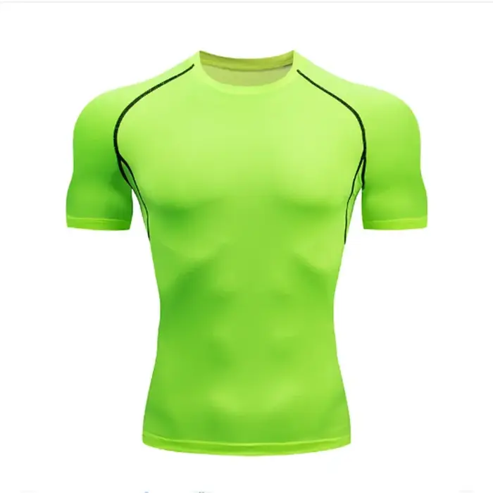 T-shirt de compression sportif pour homme 2026