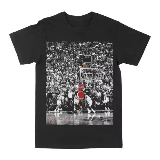 2025 Michael Jordan Signature Moment tendance impression graphique été marque de luxe coton hommes et femmes T-Shirts manches courtes