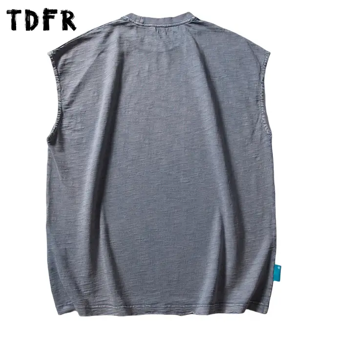 Haut à col rond Washed DistMurcia Precious pour hommes