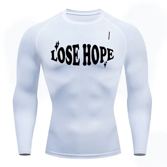 T-shirt de compression pour homme, haute élasticité, respirant, pour la course à pied en plein air, 