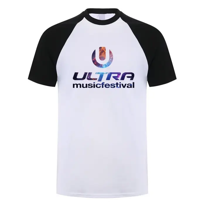 Ultra Festival de musique t-shirt hommes à manches courtes coton T-shirts été