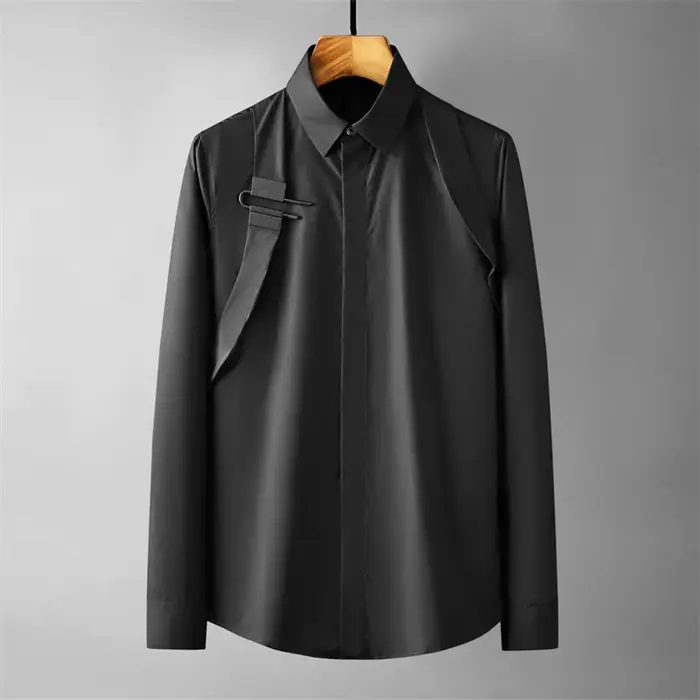 Chemise à manches longues pour hommes