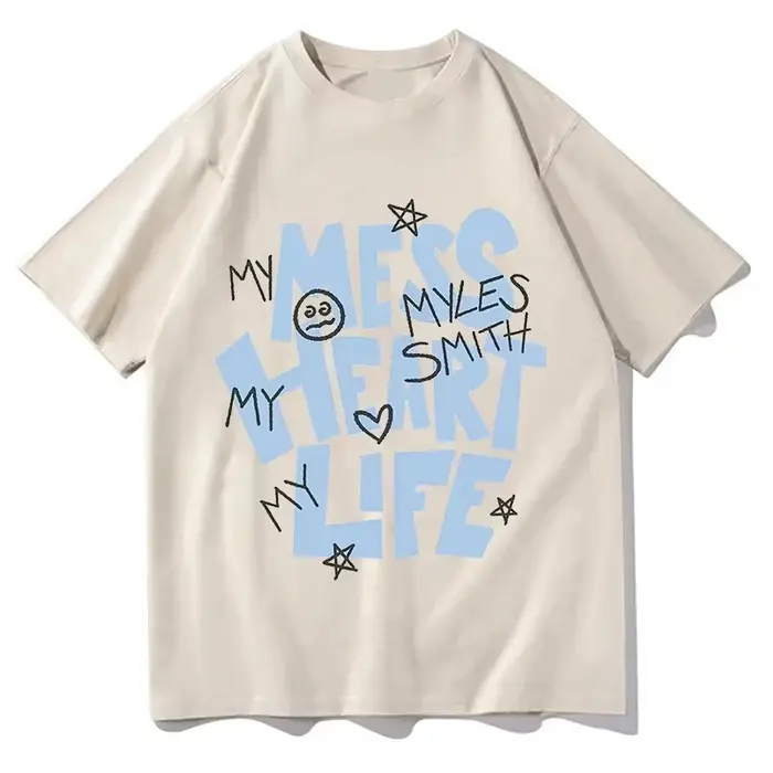T-shirt graphique unisexe Myles Smith My Mess Album