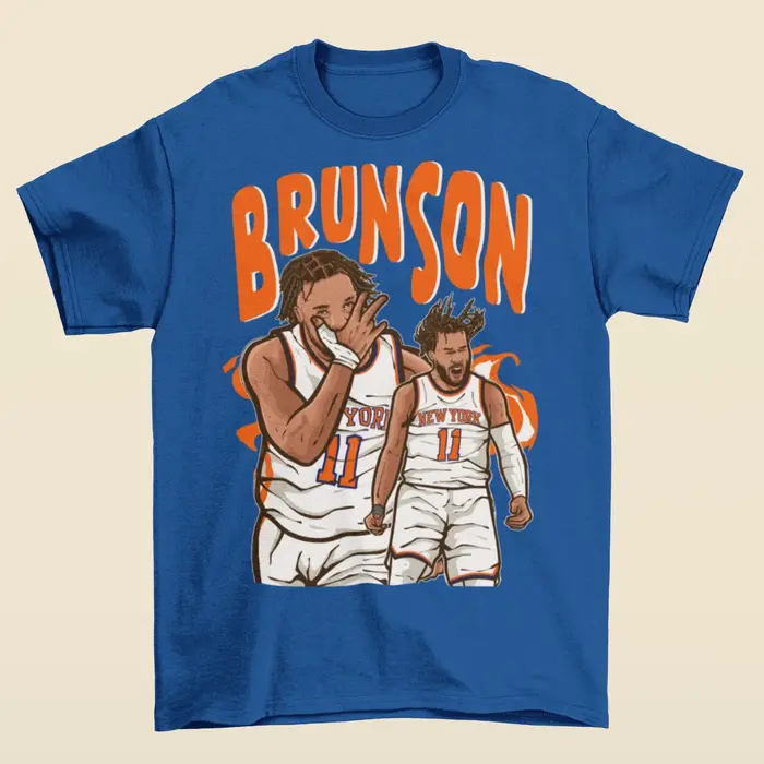 T-shirt Jalen Brunson 100 % coton