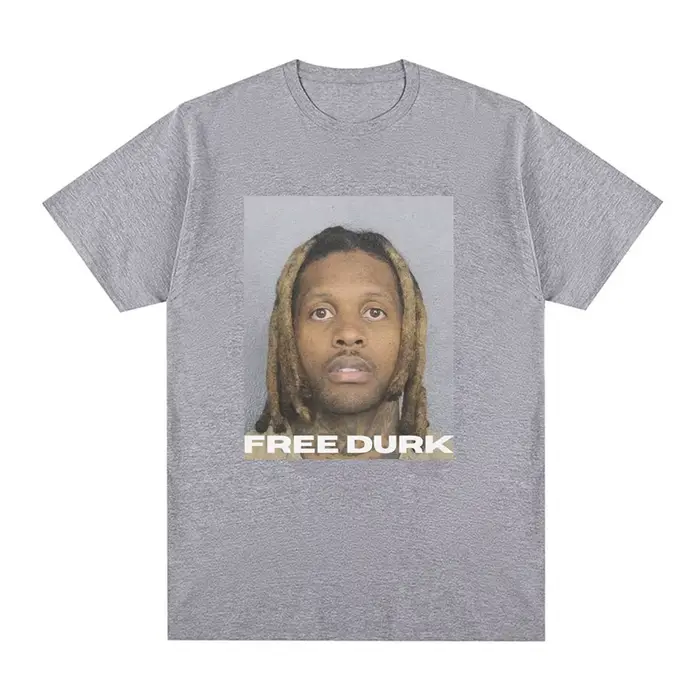 FREE DURK-T-shirt graphique Lil Durk pour homme et femme