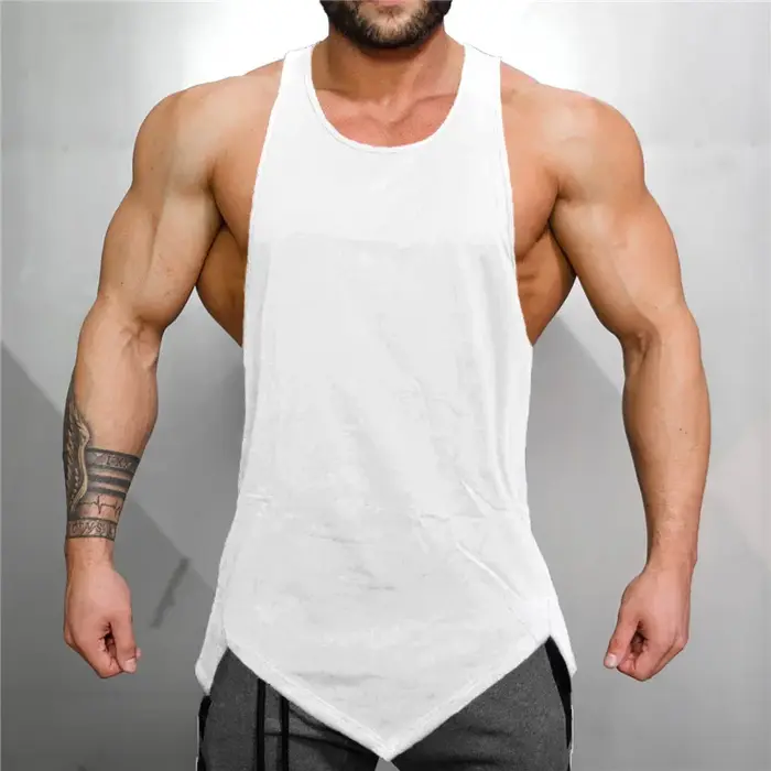 Chemise de musculation pour hommes, vêtements de fitness, débardeur, vêtements de sport, maillots de