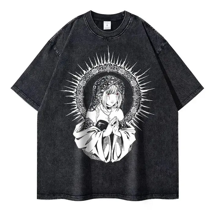 T-shirt imprimé Anime Death Note L