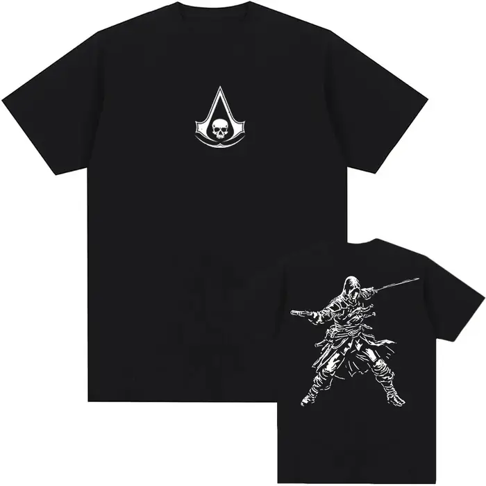 T-shirt Assassin's Creed Black Flag Resynced Map