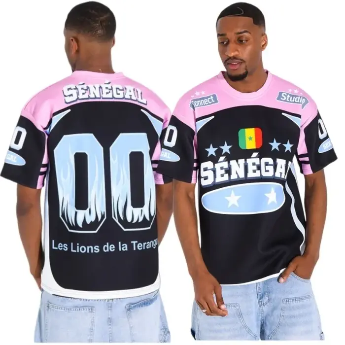 T-shirt Commémoratif Lion Cinq Étoiles Sénégal 2026