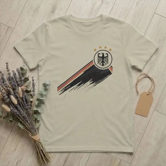 T-shirt drôle de footballeur allemand pour homme