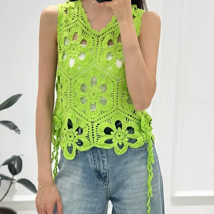 Débardeur en Crochet pour femmes