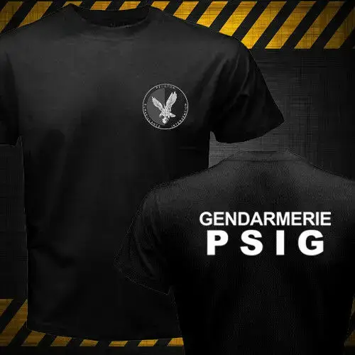 France Gendarmerie PSIG GIGN contre-terroriste Forces spéciales hommes T-shirt