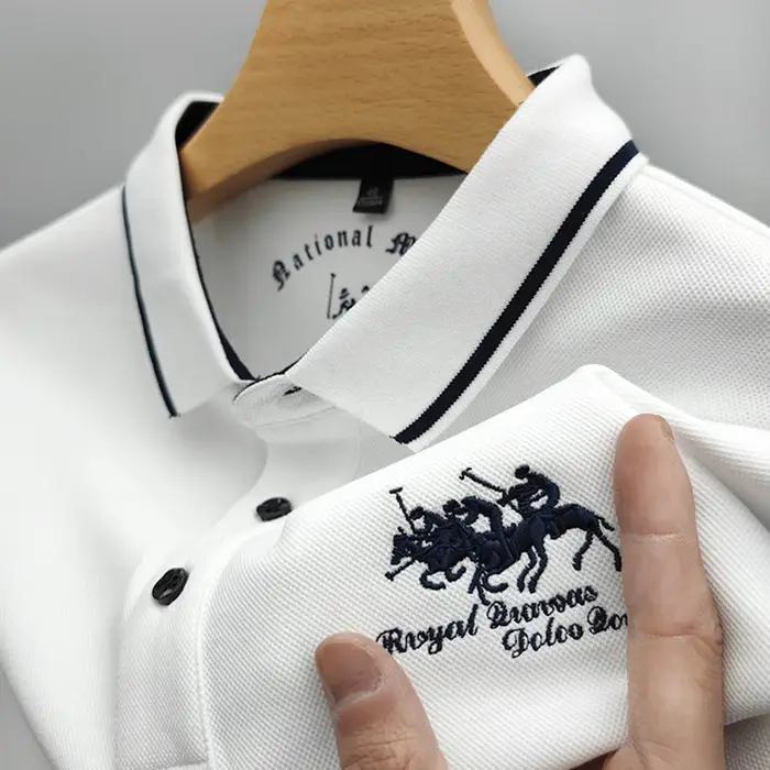 Polo de marque haut de gamme pour hommes