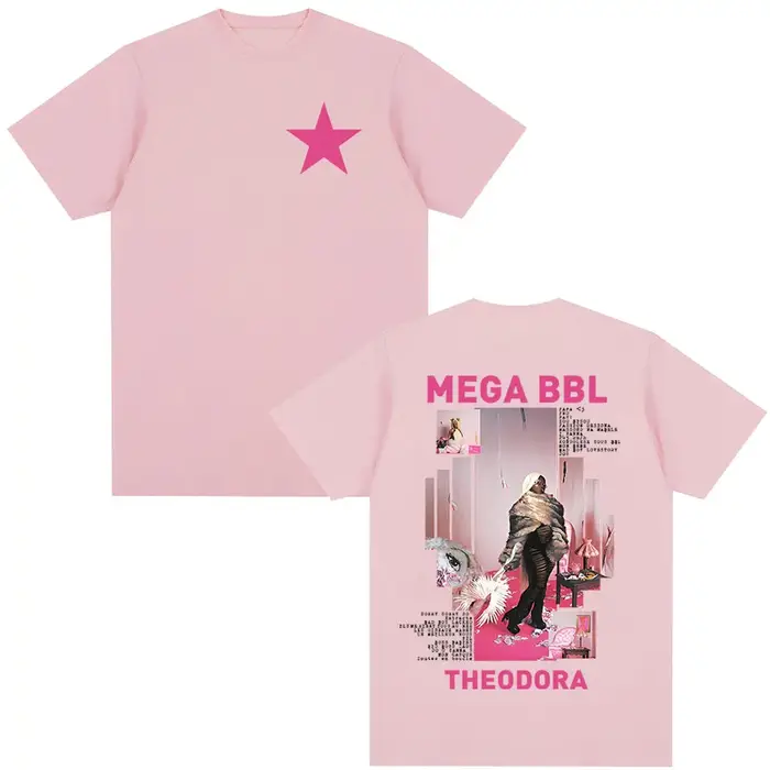 T-shirt Rapper Theodora Mega Bbl Album pour Hommes et Femmes