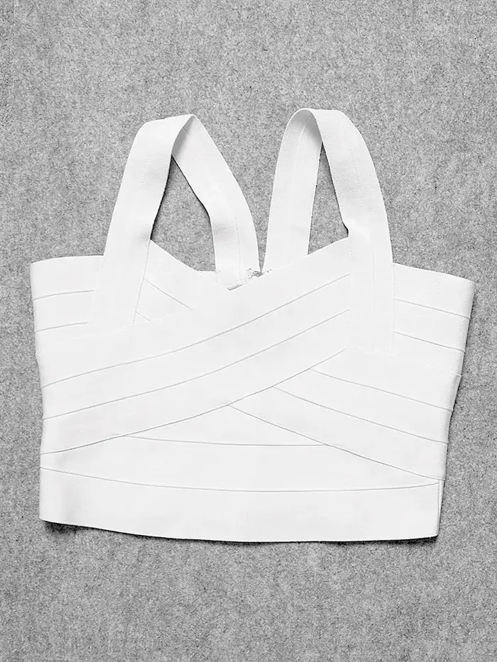 Mini camisole bandage spaghetti pour fille