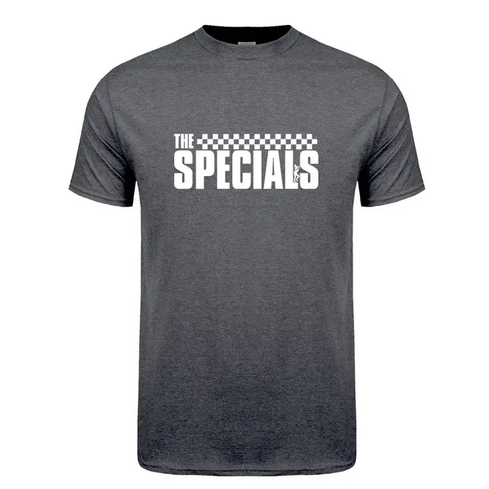 Les spéciaux t-shirt été hommes à manches courtes rétro musique T-shirts Hip-Hop bande hauts homme femme coton t-shirt t-shirt DZ-075