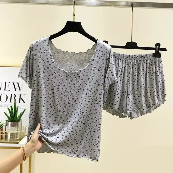 T-shirt modal à manches courtes pour femme