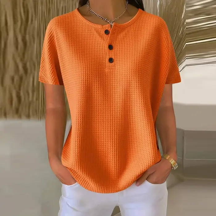 Mode femmes à manches courtes T-shirt