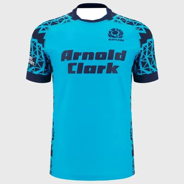 Nouveau Maillot d'entraînement de rugby Écosse 2026 imprimé 3D pour homme, T-shirt Y2K oversize, idé
