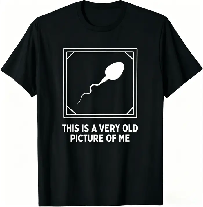 T-shirt humoristique pour homme avec image de moi très ancienne, vêtements pour hommes, hauts graphi